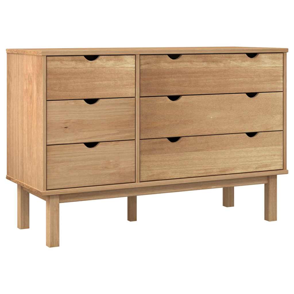 Commode Enfant 6 Tiroirs en Pin Massif | Véga