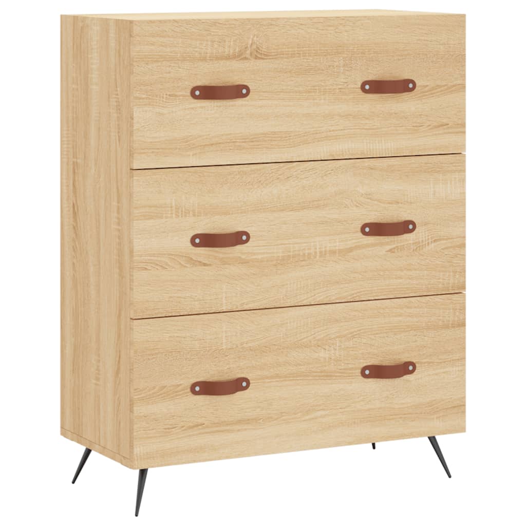Commode Enfant 3 Tiroirs Pieds Métal | Rigel