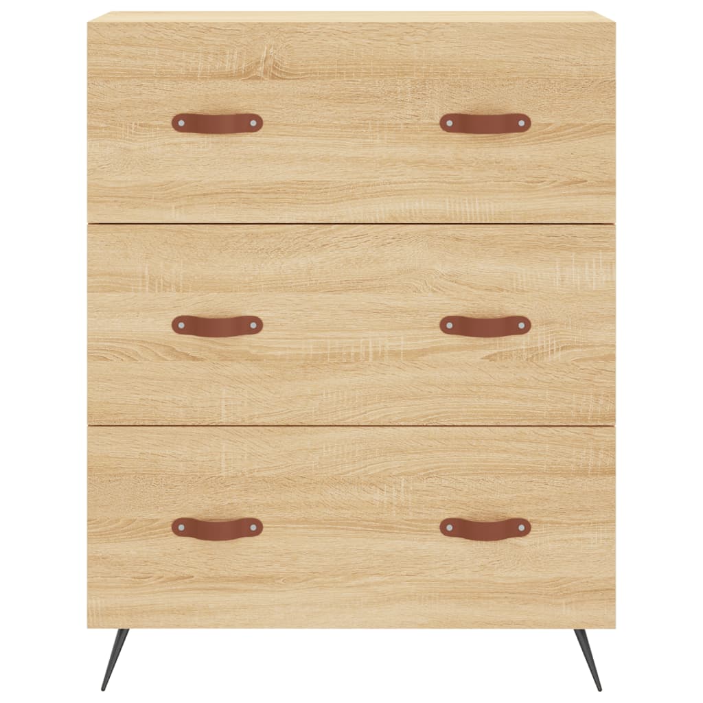 Commode Enfant 3 Tiroirs Pieds Métal | Rigel