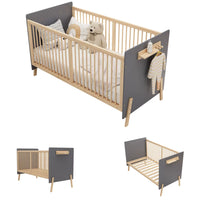 Lit Bébé 70x140 en Sapin | Électre