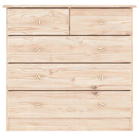 Commode Enfant 5 Tiroirs Pin Massif | Deneb