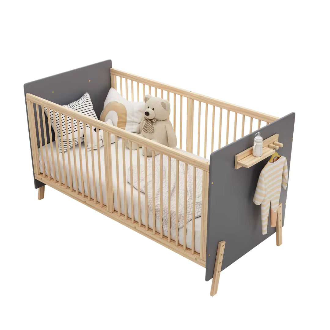 Lit Bébé 70x140 en Sapin | Électre