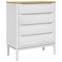 Commode Bébé 4 Tiroirs Pin Massif | Polaris
