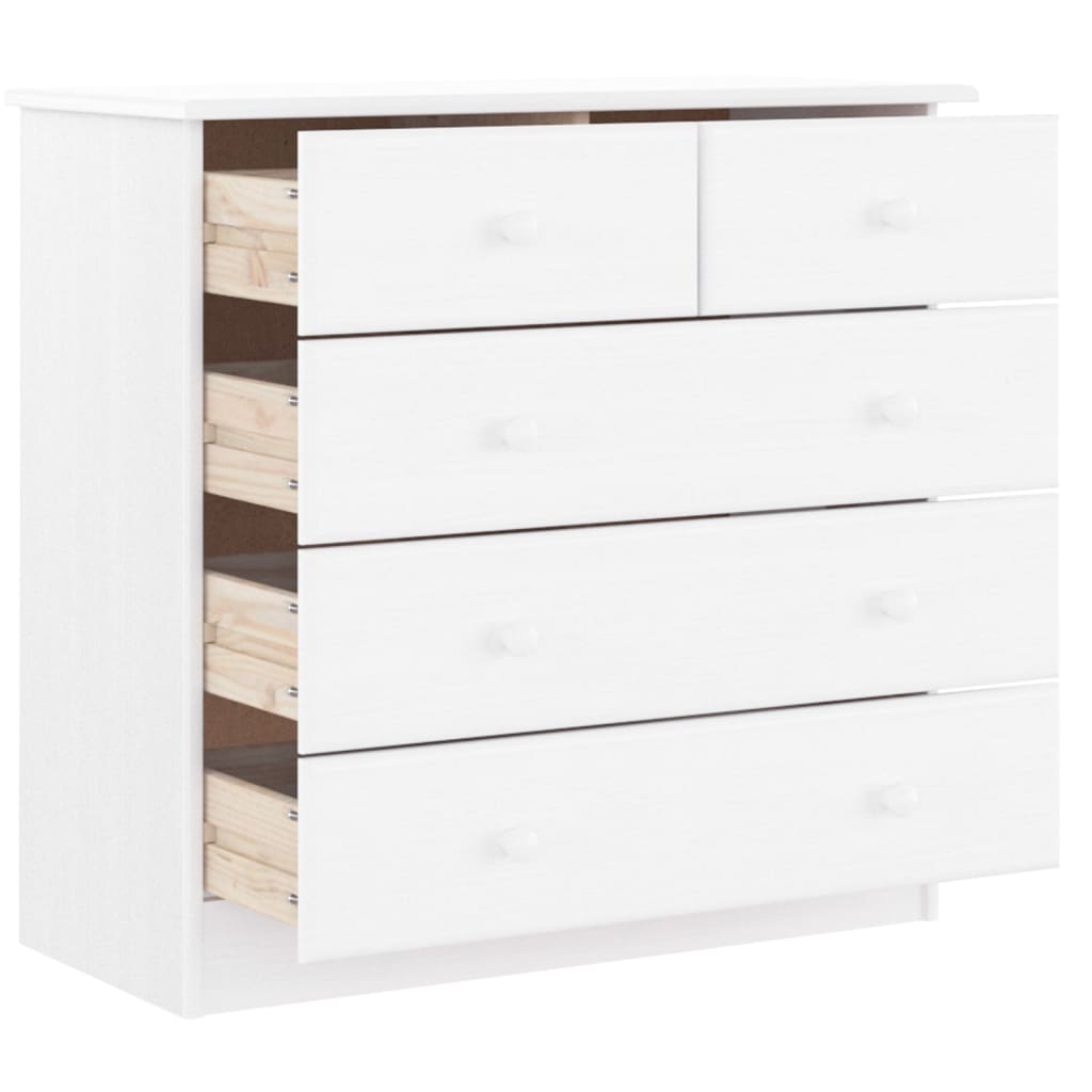 Commode Enfant 5 Tiroirs Pin Massif | Deneb