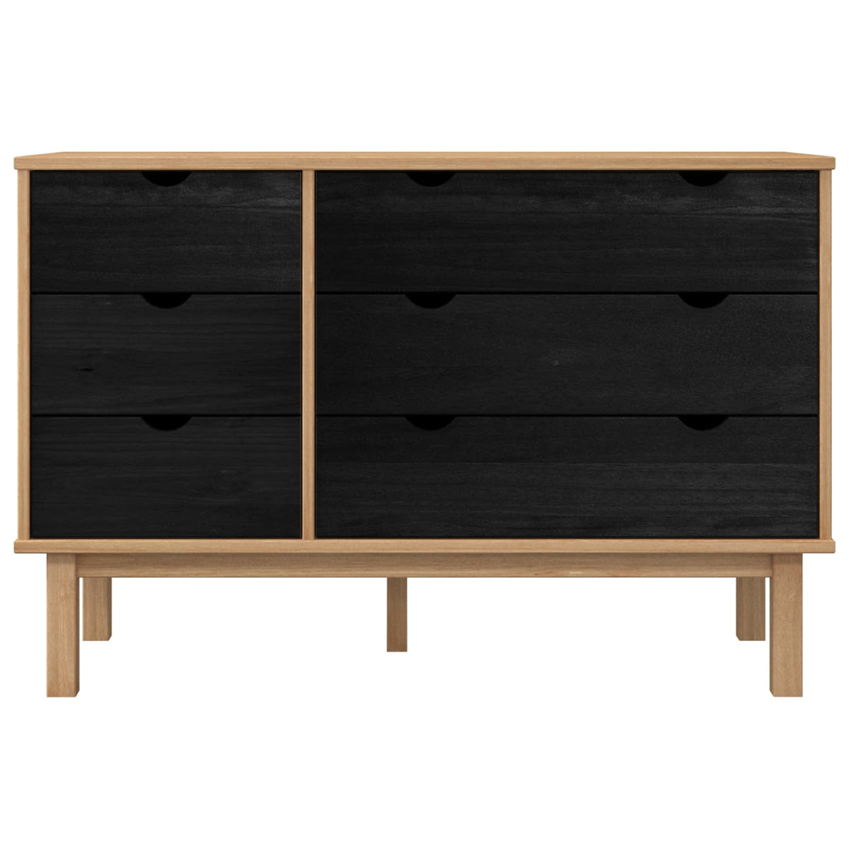 Commode Enfant 6 Tiroirs en Pin Massif | Véga