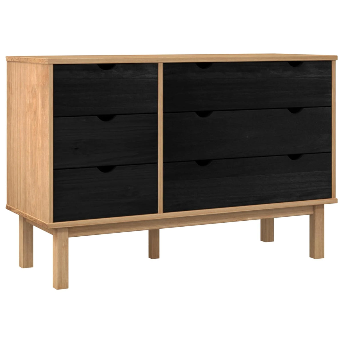 Commode Enfant 6 Tiroirs en Pin Massif | Véga