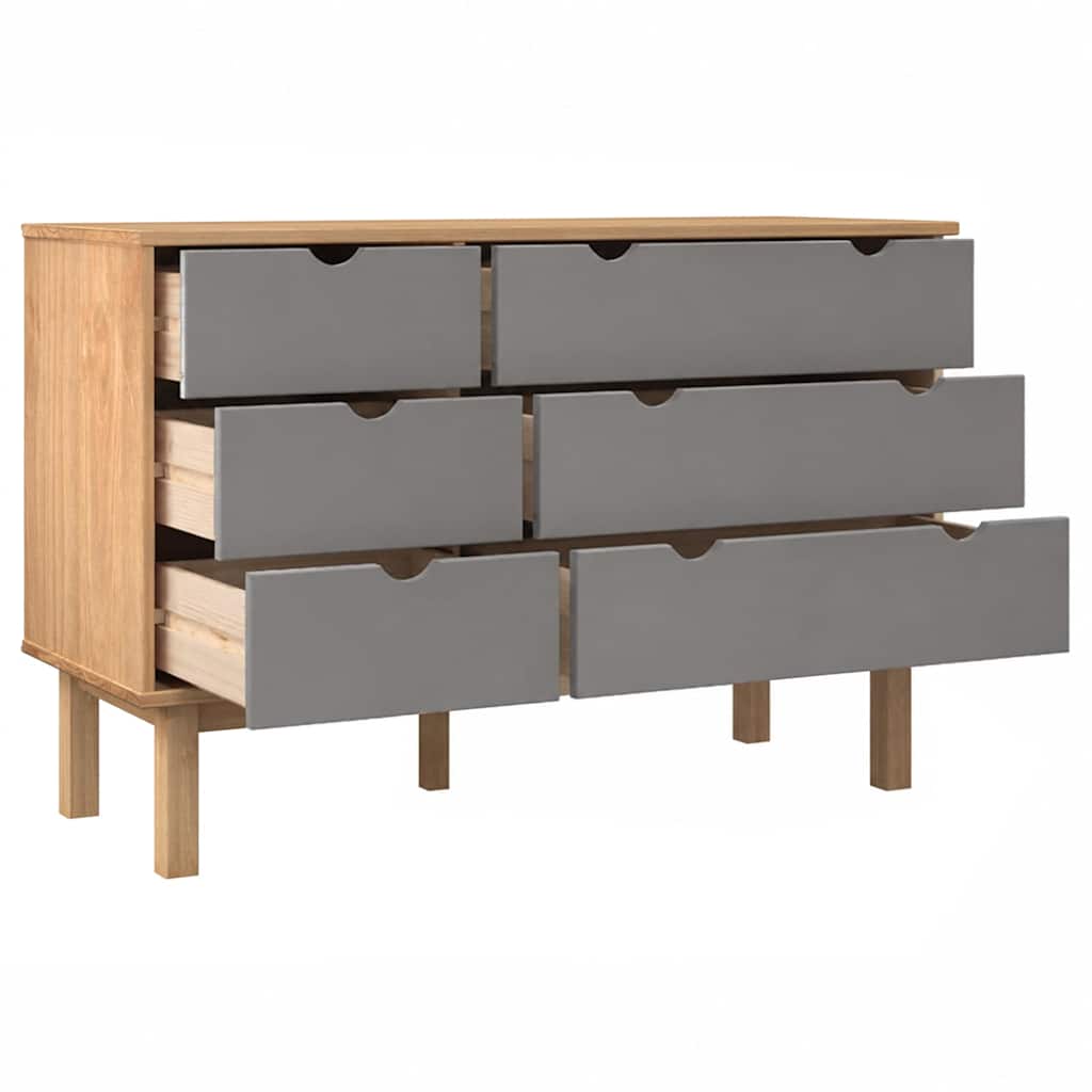 Commode Enfant 6 Tiroirs en Pin Massif | Véga
