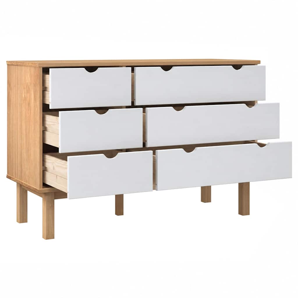 Commode Enfant 6 Tiroirs en Pin Massif | Véga