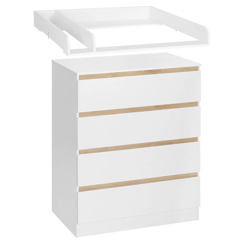 Table à langer évolutive 4 tiroirs | Astra