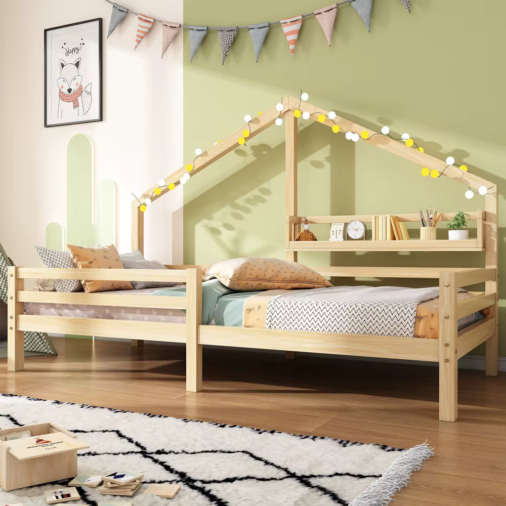 Lit Cabane Scandinave en Pin | Polaris