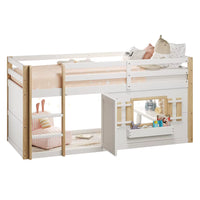 Lit Mezzanine Blanc 90 x 200 cm | Orion