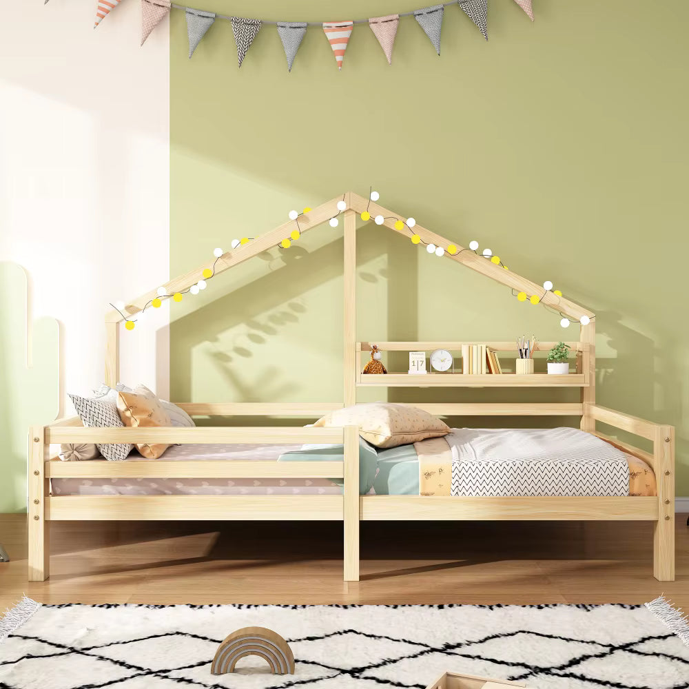 Lit Cabane Scandinave en Pin | Polaris