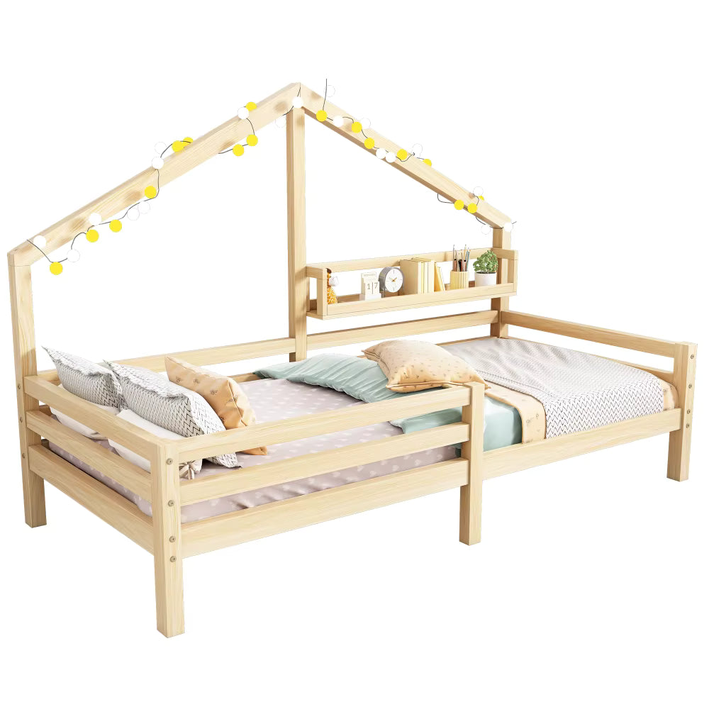 Lit Cabane Scandinave en Pin | Polaris