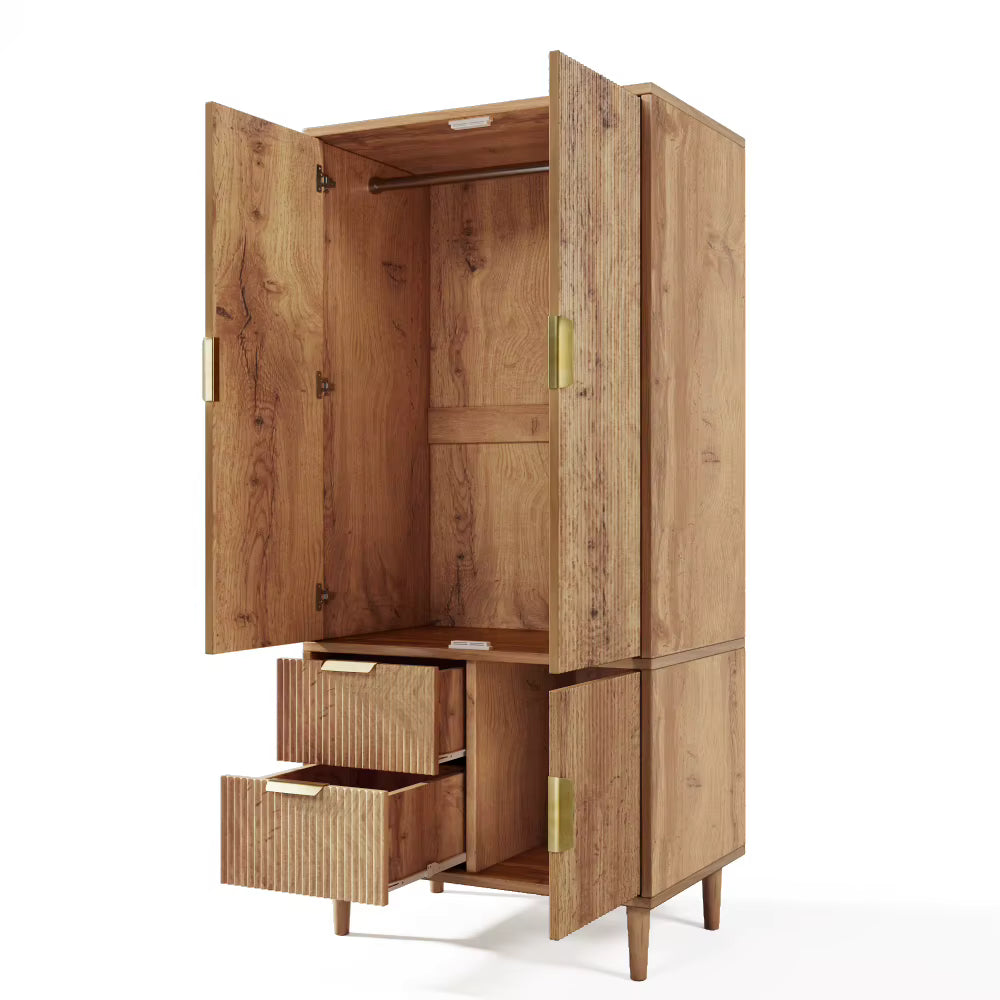 Armoire Enfant Bois Clair | Capella